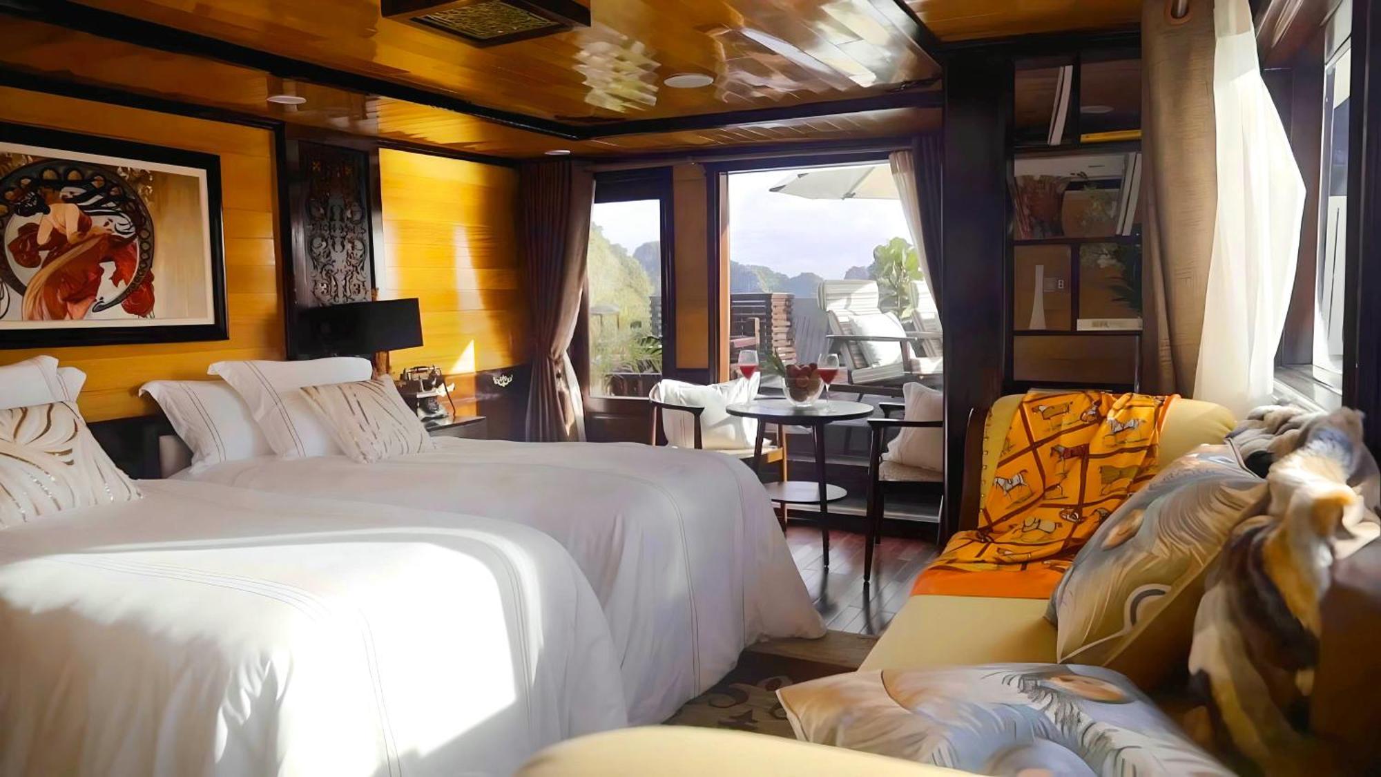 Hera Grand Luxury Cruise Ha Long Exterior photo